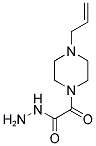 (4-ALLYL-PIPERAZIN-1-YL)-OXO-ACETIC ACID HYDRAZIDE Struktur