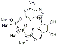 ADENOSINE-5'-O-(1-THIOTRIPHOSPHATE), RP-ISOMER SODIUM SALT Struktur