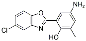 4-AMINO-2-(5-CHLORO-BENZOOXAZOL-2-YL)-6-METHYL-PHENOL Struktur