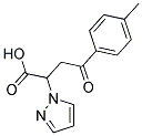 4-(4-METHYLPHENYL)-4-OXO-2-(1H-PYRAZOL-1-YL)BUTANOIC ACID Struktur