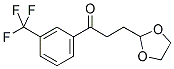 3-(1,3-DIOXOLAN-2-YL)-3'-TRIFLUOROMETHYLPROPIOPHENONE Struktur