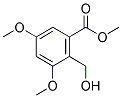 2-HYDROXYMETHYL-3,5-DIMETHOXY-BENZOIC ACID METHYL ESTER Struktur