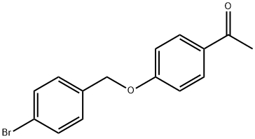 4'-(4-BROMOBENZYLOXY)ACETOPHENONE Struktur