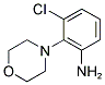 3-CHLORO-2-MORPHOLIN-4-YL-PHENYLAMINE Struktur