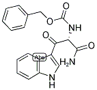 (L)-N-BENZYLOXYCARBONYL-B-OXO-TRYPTOPHANEAMIDE Struktur