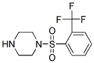 1-(2-TRIFLUOROMETHYL-BENZENESULFONYL)-PIPERAZINE Struktur