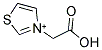 3-(CARBOXYMETHYL)-1,3-THIAZOL-3-IUM Struktur