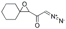 2-DIAZO-1-(1-OXASPIRO[2.5]OCT-2-YL)ETHANONE Struktur