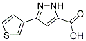 5-THIOPHEN-3-YL-2H-PYRAZOLE-3-CARBOXYLIC ACID Struktur