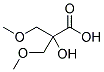 2-HYDROXY-3-METHOXY-2-METHOXYMETHYLPROPIONIC ACID Struktur