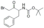 (S)-1-BENZYL-3-BROMO-2-OXO-PROPYL-CARBAMIC ACID TERT-BUTYL ESTER Struktur