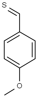 4-METHOXYBENZENECARBOTHIALDEHYDE Struktur