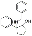 2-(BENZYLAMINO)-2-PHENYLCYCLOPENTANOL Struktur