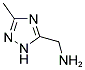 (3-METHYL-1H-1,2,4-TRIAZOL-5-YL)METHANAMINE DIHYDROCHLORIDE Struktur