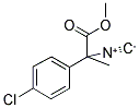 2-ISOCYANO-2-(4-CHLOROPHENYL)PROPIONIC ACID METHYL ESTER Struktur