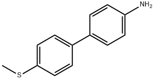 4'-METHYLSULFANYL-BIPHENYL-4-YLAMINE Struktur