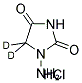 1-AMINOHYDANTOIN-D2 HYDROCHLORIDE Struktur