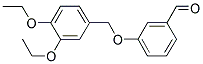 3-(3,4-DIETHOXY-BENZYLOXY)-BENZALDEHYDE Struktur