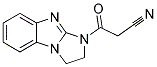 3-(2,3-DIHYDRO-1,3A,8-TRIAZA-CYCLOPENTA[A]INDEN-1-YL)-3-OXO-PROPIONITRILE Struktur