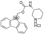 (R)-PIP(3-NH-FMOC) HCL Struktur