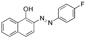 2-[(4-FLUOROPHENYL)DIAZENYL]-1-NAPHTHOL Struktur