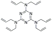 2,4,6-TRIS-(DIALLYLAMINO)-TRIAZINE Struktur