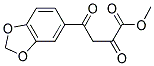 4-BENZO[1,3]DIOXOL-5-YL-2,4-DIOXO-BUTYRIC ACID METHYL ESTER Struktur