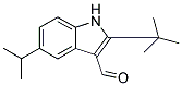 2-TERT-BUTYL-5-ISOPROPYL-1H-INDOLE-3-CARBALDEHYDE Struktur