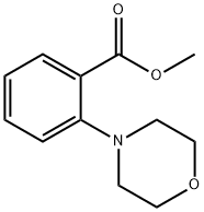 METHYL 2-MORPHOLINOBENZOATE Struktur