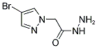 (4-BROMO-PYRAZOL-1-YL)-ACETIC ACID HYDRAZIDE Struktur