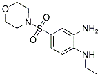 N-[2-AMINO-4-(MORPHOLIN-4-YLSULFONYL)PHENYL]-N-ETHYLAMINE Struktur