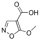 5-METHOXY-ISOXAZOLE-4-CARBOXYLIC ACID Struktur