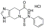 5-(ANILINOCARBONOTHIOYL)-4,5,6,7-TETRAHYDRO-3H-IMIDAZO[4,5-C]PYRIDINE-6-CARBOXYLIC ACID HYDROCHLORIDE Struktur