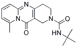 N-(TERT-BUTYL)-9-METHYL-11-OXO-4,11-DIHYDRO-1H-DIPYRIDO[1,2-A:4',3'-D]PYRIMIDINE-2(3H)-CARBOXAMIDE Struktur