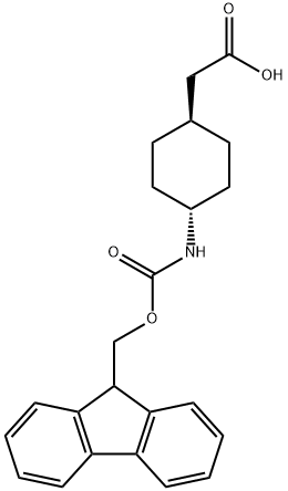 FMOC-1,4-TRANS-ACHA-OH Struktur