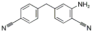 3-(P-CYANOBENZYL)-6-CYANO-ANILINE Struktur