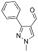 1-METHYL-3-PHENYL-1H-PYRAZOLE-4-CARBALDEHYDE Struktur