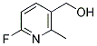 2-FLUORO-5-(HYDROXYMETHYL)-6-PICOLINE Struktur