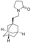 1-[2-(1-ADAMANTYL)ETHYL]-2-PYRROLIDINONE Struktur