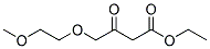 4-(2-METHOXY-ETHOXY)-3-OXO-BUTYRIC ACID ETHYL ESTER Struktur