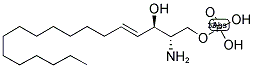 SPHINGOSINE, D-ERYTHRO-1-PHOSPHATE [33P] Struktur