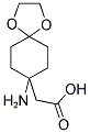 (8-AMINO-1,4-DIOXA-SPIRO[4.5]DEC-8-YL)-ACETIC ACID Struktur