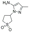 1-(1,1-DIOXIDOTETRAHYDROTHIEN-3-YL)-3-METHYL-1H-PYRAZOL-5-AMINE Struktur