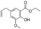 ETHYL 5-ALLYL-2-HYDROXY-3-METHOXYBENZOATE Struktur