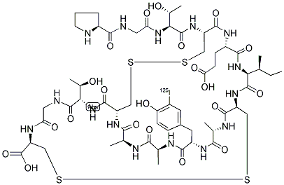 GUANYLIN, HUMAN, [3-(125I)TYR9] Struktur