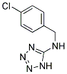 N-(4-CHLOROBENZYL)-1H-TETRAZOL-5-AMINE Struktur