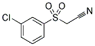 [(3-CHLOROPHENYL)SULFONYL]ACETONITRILE Struktur