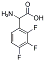 2,3,4-TRIFLUORO-DL-PHENYLGLYCINE Struktur