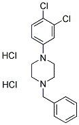 [(3,4-DICHLOROPHENYL)PHENYLMETHYL]PIPERAZINE DIHYDROCHLORIDE Struktur