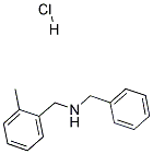 BENZYL-(2-METHYL-BENZYL)-AMINE HYDROCHLORIDE Struktur